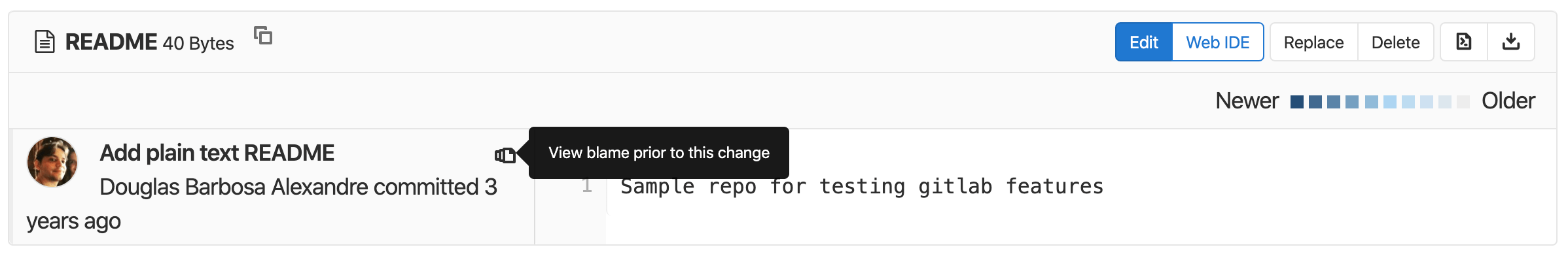 Blame previous commit Blame previous commit